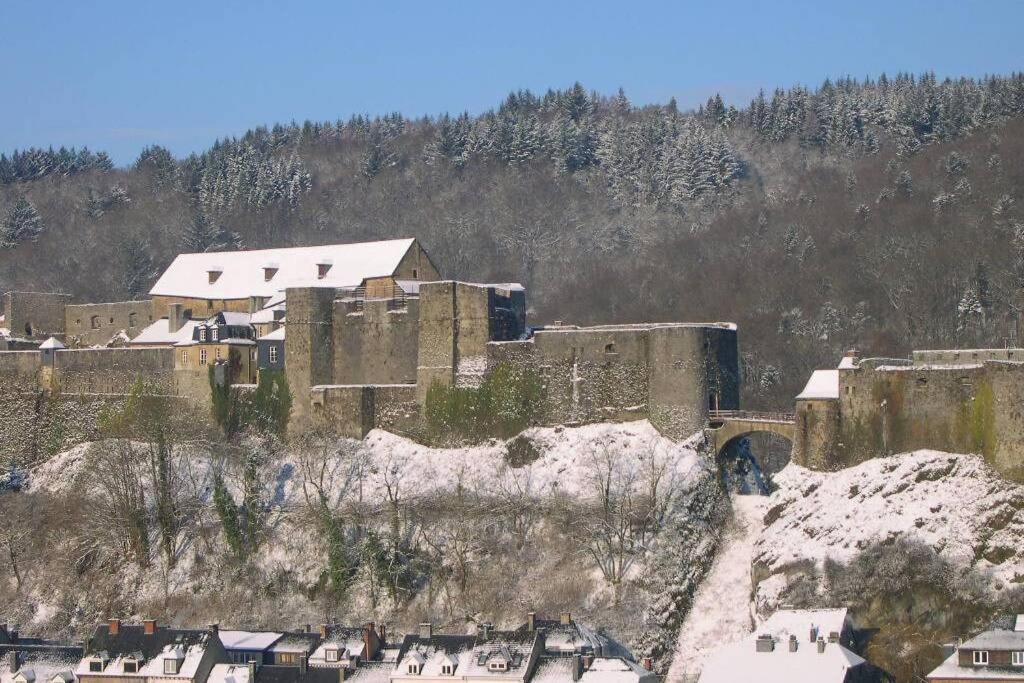 A Bouillon, Vintage Vue Sur Le Chateau * Bouillon